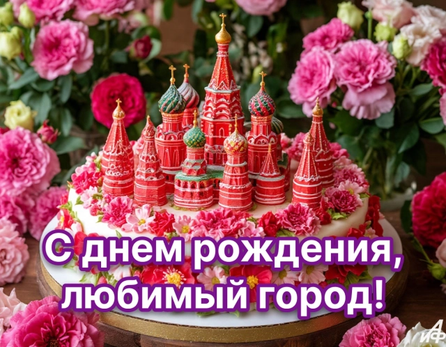 
        30+ открыток с Днем города. Яркие картинки с днем Москвы: столице 878 лет    