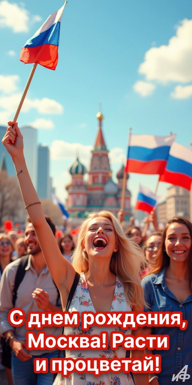 
        30+ открыток с Днем города. Яркие картинки с днем Москвы: столице 878 лет    