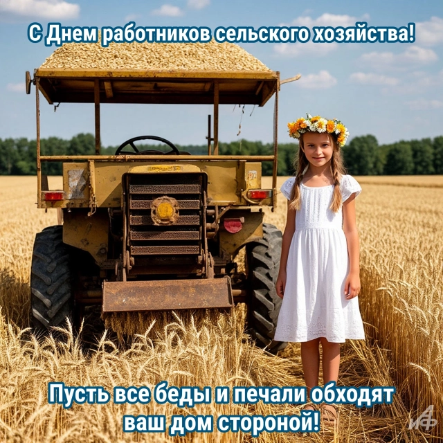 
        Открытки с Днем работников сельского хозяйства. Яркие картинки и пожелания    