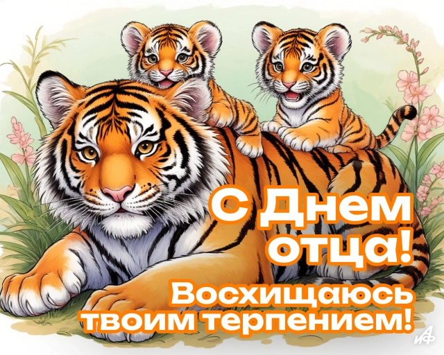 
        30+ открыток с Днем отца. Яркие картинки с пожеланиями для папы 19 октября    