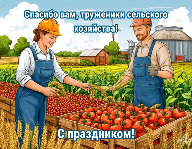 
        Открытки с Днем работников сельского хозяйства. Яркие картинки и пожелания    