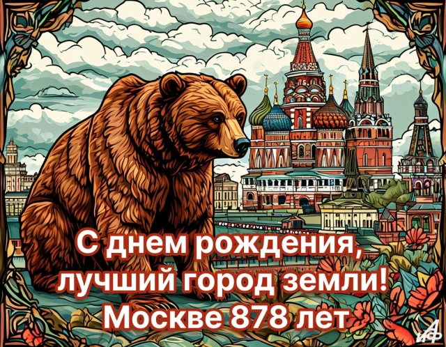
        30+ открыток с Днем города. Яркие картинки с днем Москвы: столице 878 лет    
