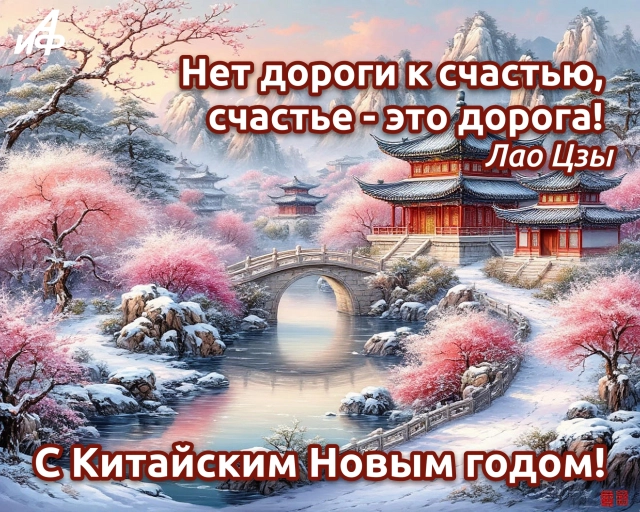
        50+ открыток с Китайским Новым годом. Красивые картинки и пожелания счастья    