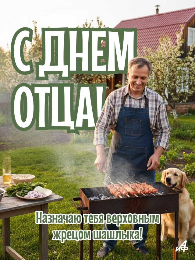 
        30+ открыток с Днем отца. Яркие картинки с пожеланиями для папы 19 октября    