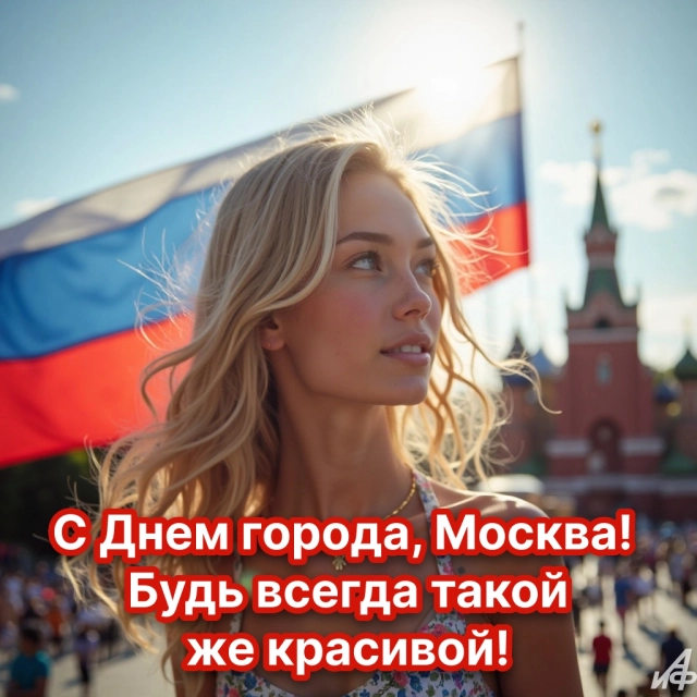 
        30+ открыток с Днем города. Яркие картинки с днем Москвы: столице 878 лет    