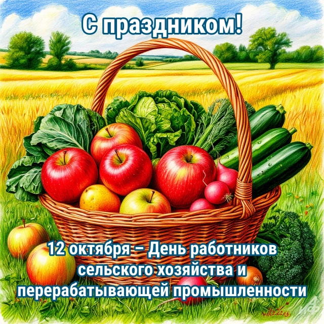 
        Открытки с Днем работников сельского хозяйства. Яркие картинки и пожелания    