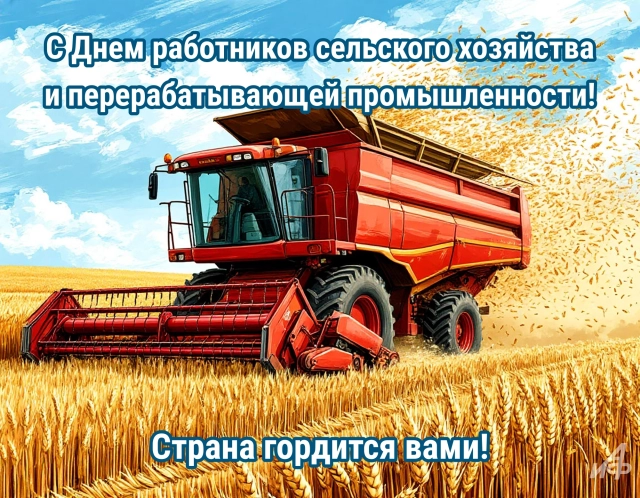 
        Открытки с Днем работников сельского хозяйства. Яркие картинки и пожелания    