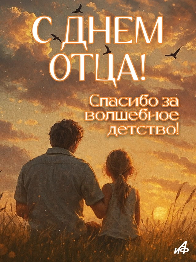 
        30+ открыток с Днем отца. Яркие картинки с пожеланиями для папы 19 октября    