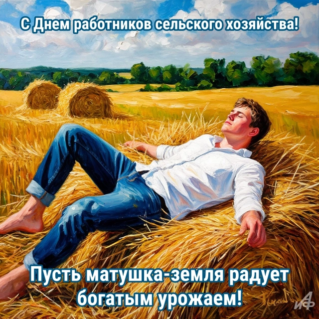 
        Открытки с Днем работников сельского хозяйства. Яркие картинки и пожелания    