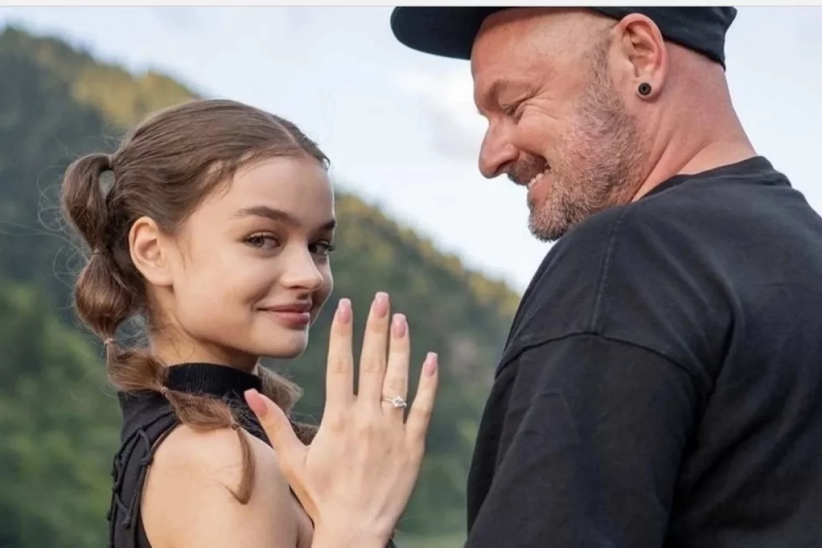 
        &laquo;Кто я?&raquo; 49-летний режиссер &laquo;Закрытой школы&raquo; вышел в свет с 18-летней женой    