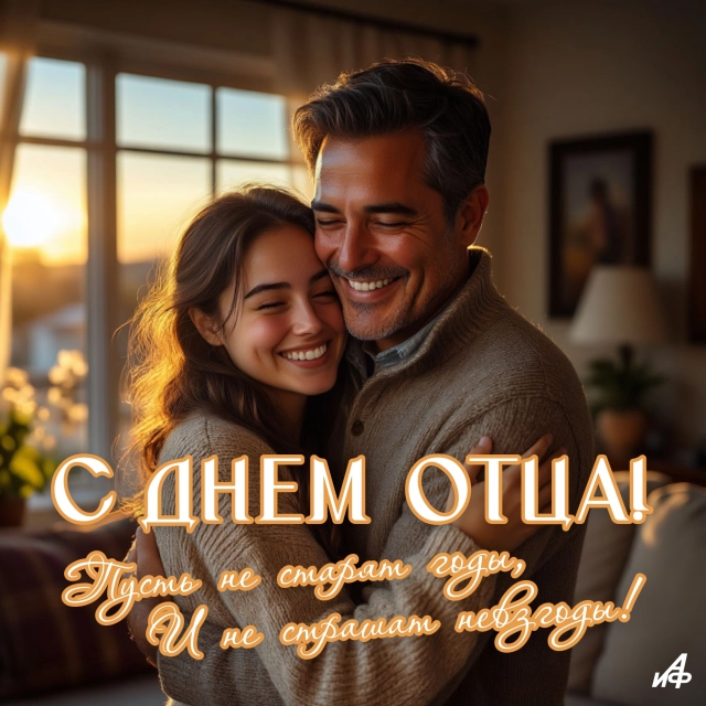 
        30+ открыток с Днем отца. Яркие картинки с пожеланиями для папы 19 октября    