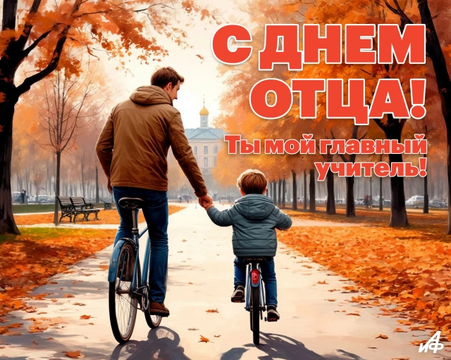 
        30+ открыток с Днем отца. Яркие картинки с пожеланиями для папы 19 октября    