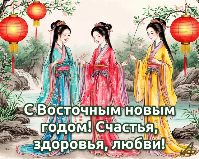 
        50+ открыток с Китайским Новым годом. Красивые картинки и пожелания счастья    